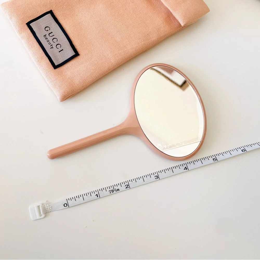 Gucci Beauty Handheld Mirror with‎ Travel Pouch
